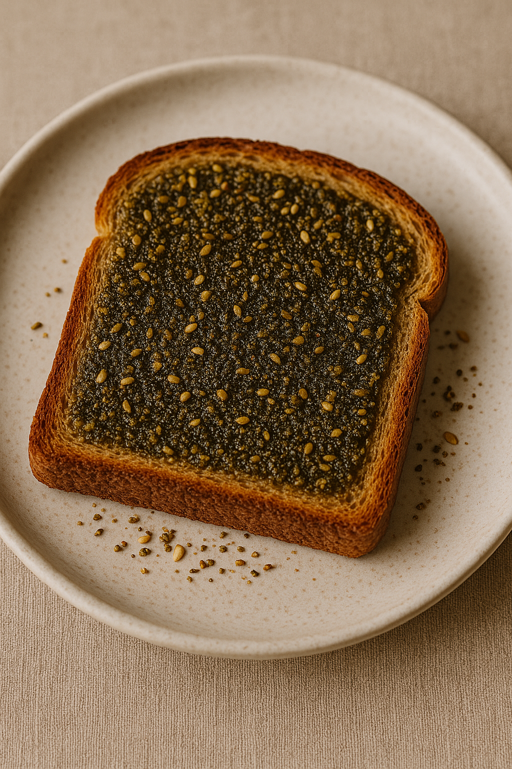 Za'atar Toast – Quick & Easy Palestinian Breakfast – Darna