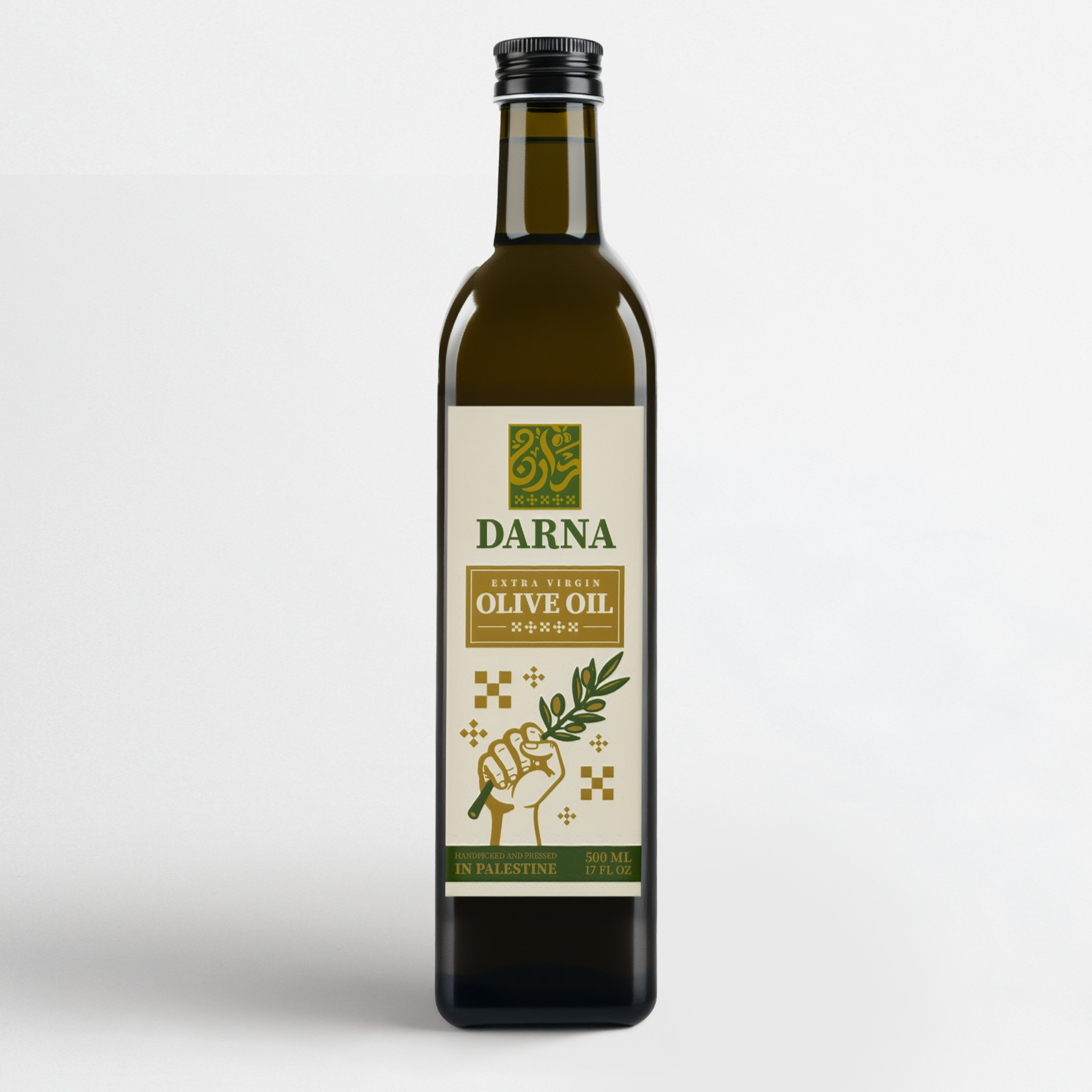 Palestinian Extra Virgin Olive Oil – 17 OZ Village Harvest
