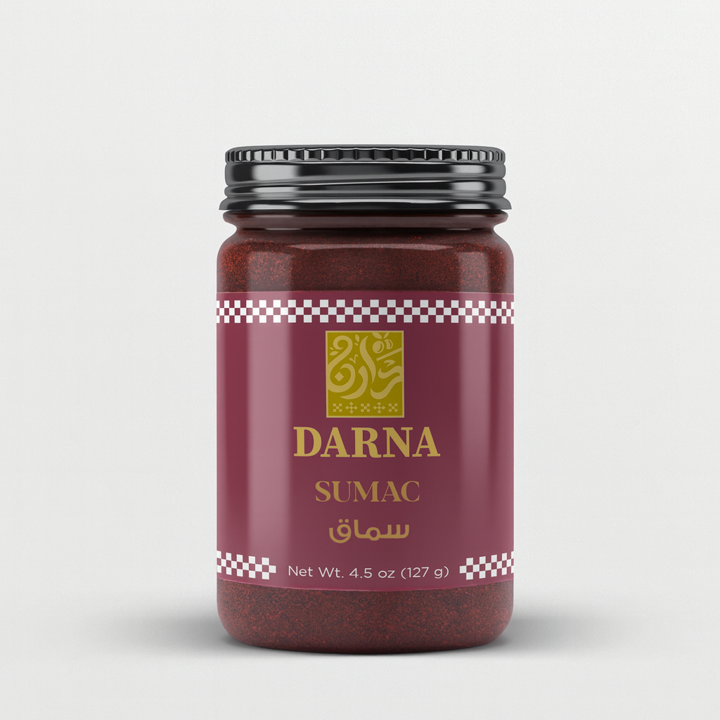 Sumac – Tangy Palestinian Spice for Salads, Meats & Marinades | 4.5 oz Glass Jar